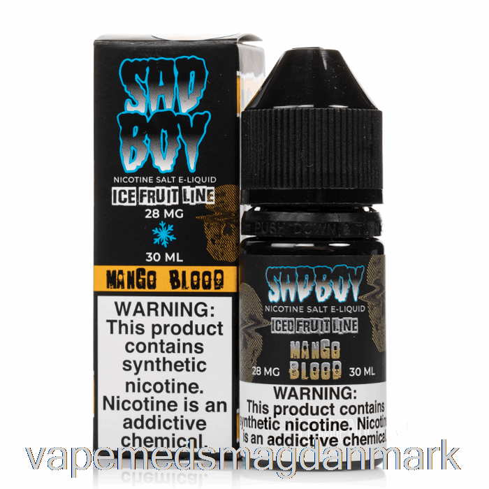 Vape Uden Nikotin Er Mango Blod - Sadboy Salt - 30ml 48mg